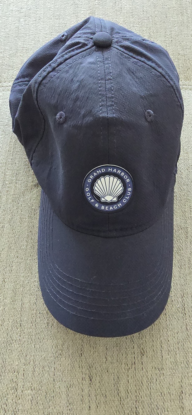 Ahead Grand Harbor Golf and Beach Club Cap Navy Mid Fit Golf Hat